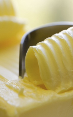 Lipase in Butter und Margarine